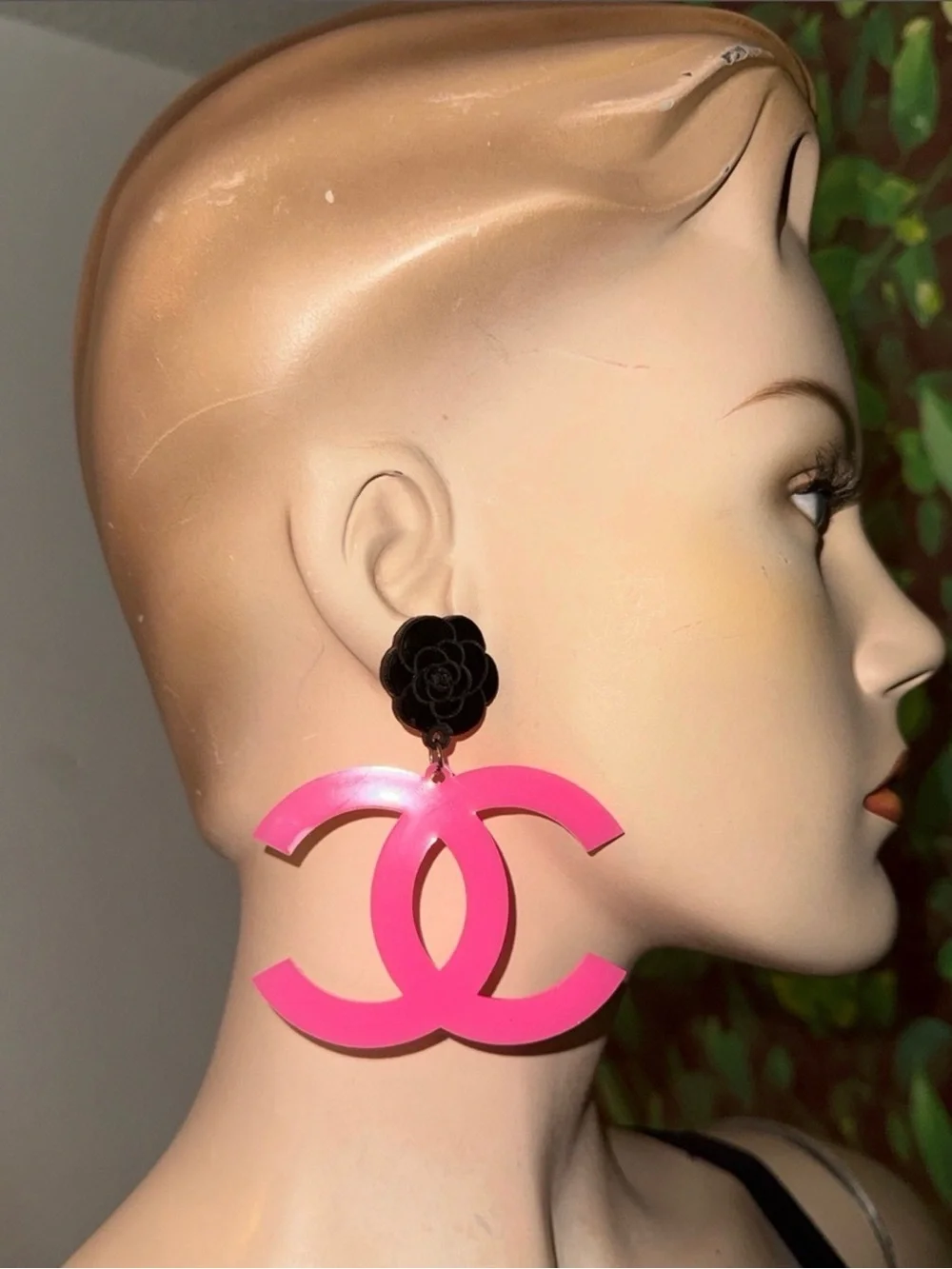 Streetwear CC Fashion Dangle Earrings - Picture 9 of 15